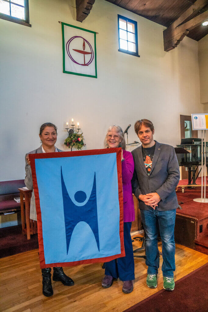 Humanist Banner Welcomed