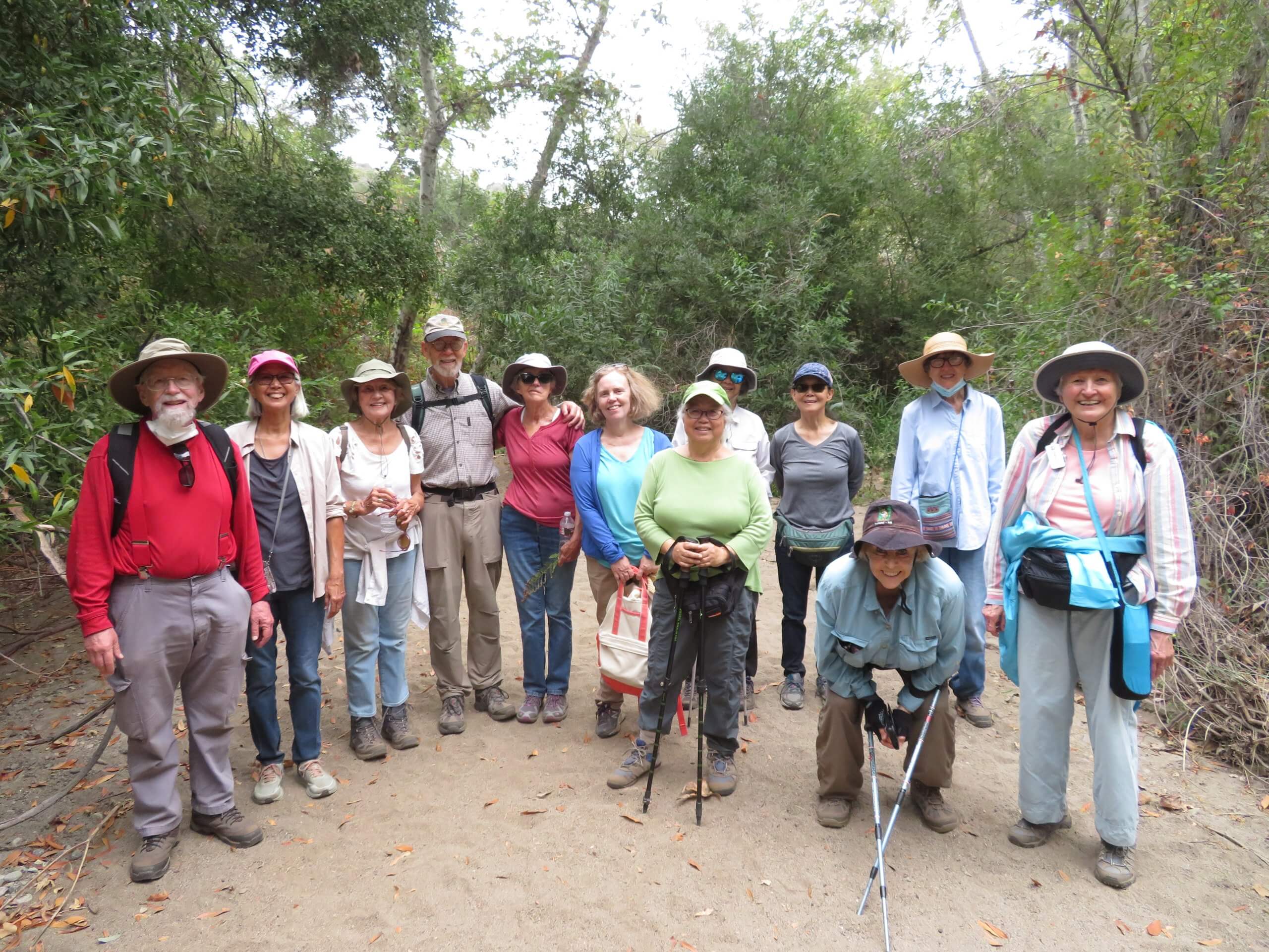 UUSM Hikers in July
