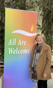 Barbara Gibbs and the new banner