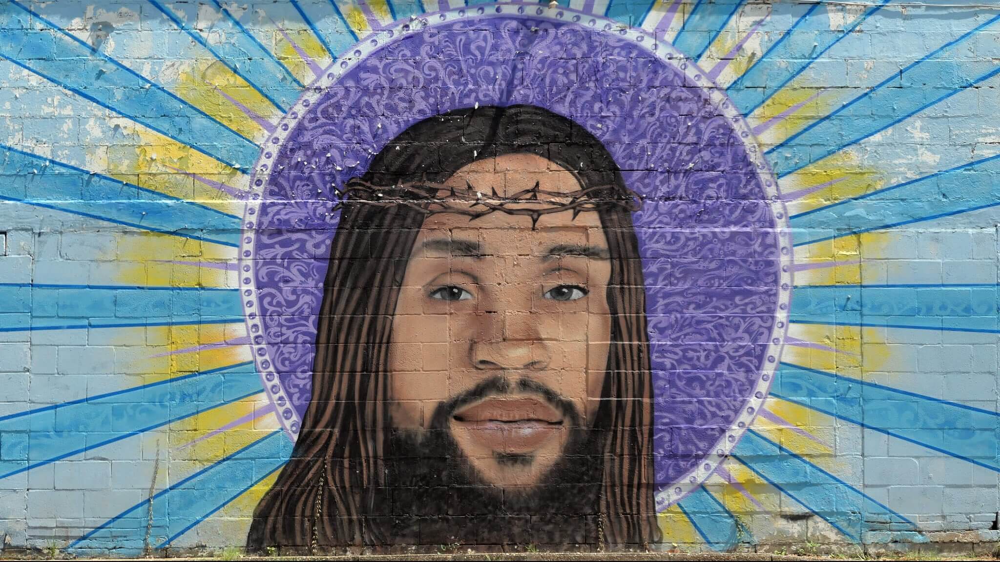 Black Jesus New Orleans Mural