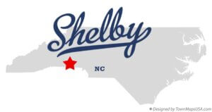 Shelby County in North Carolina