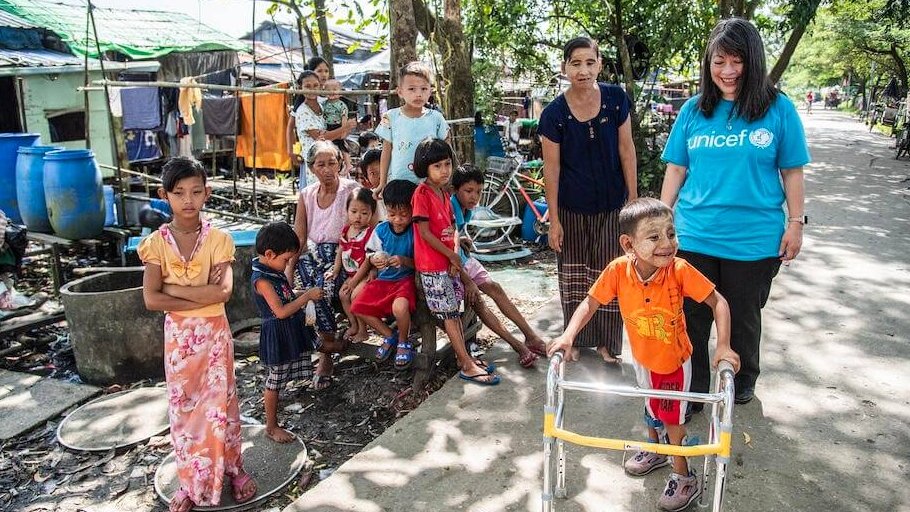 UNICEF in Myanmar