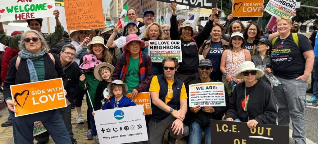 UUSM at March for Dignity on March 1, 2025