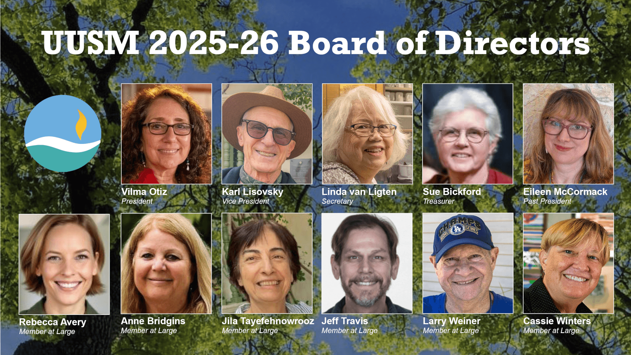 2025-26 UUSM Board of Directors