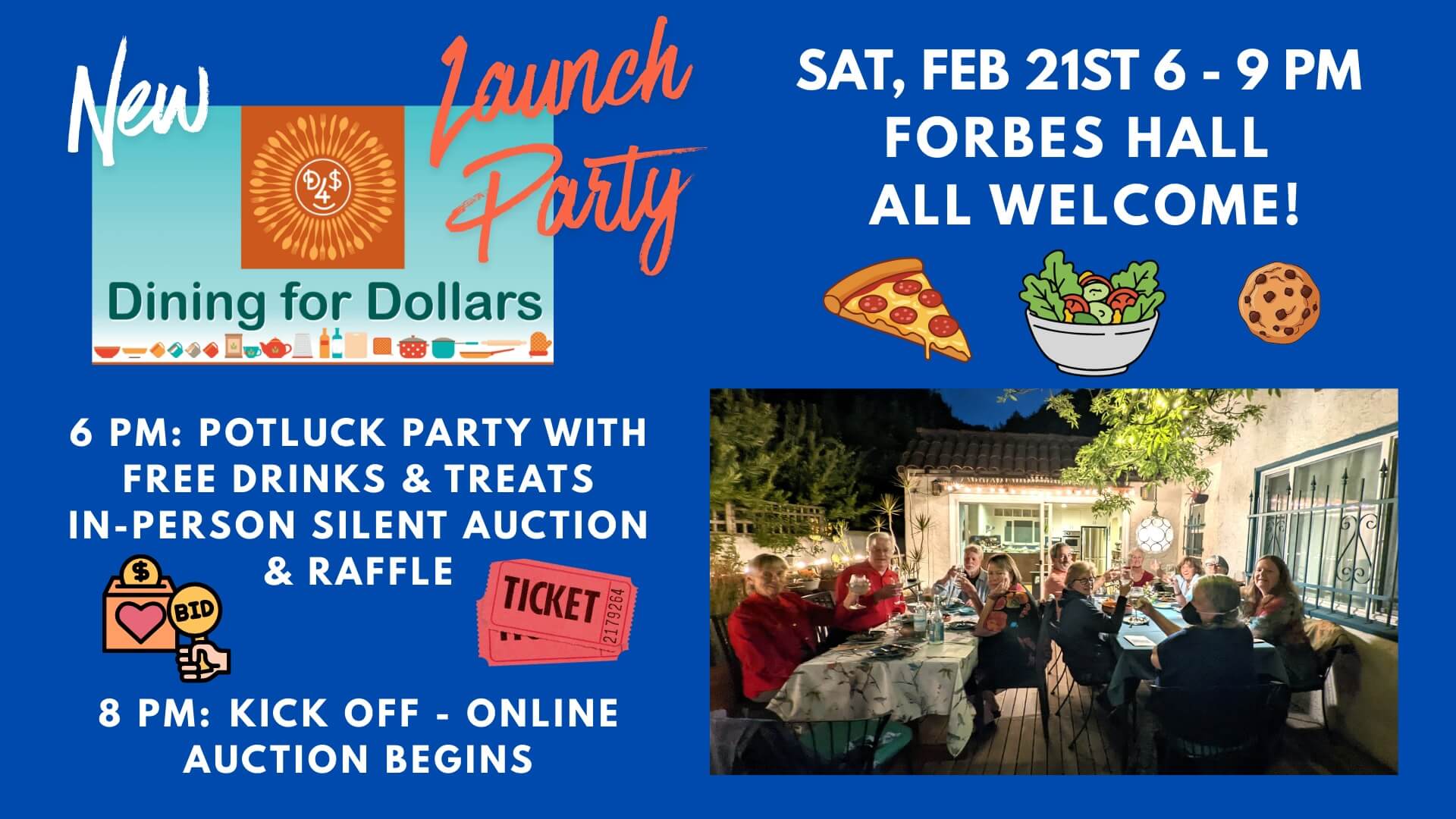 New Dining for Dollar Launch Party