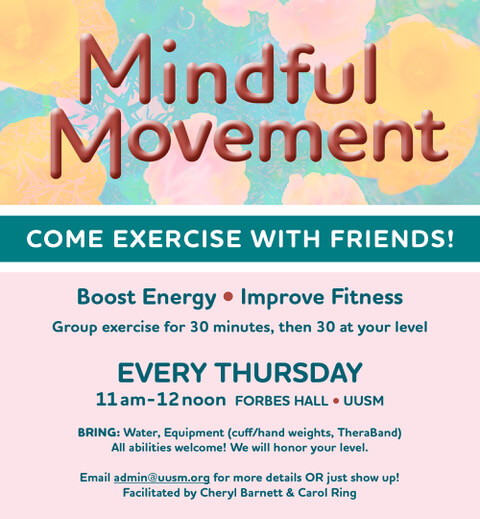 Mindful Movement at UUSM