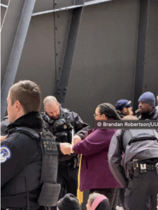 UUA President Sophia Betancourt arrested