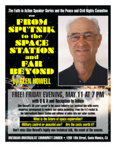 Glen Howell Speaker Flyer