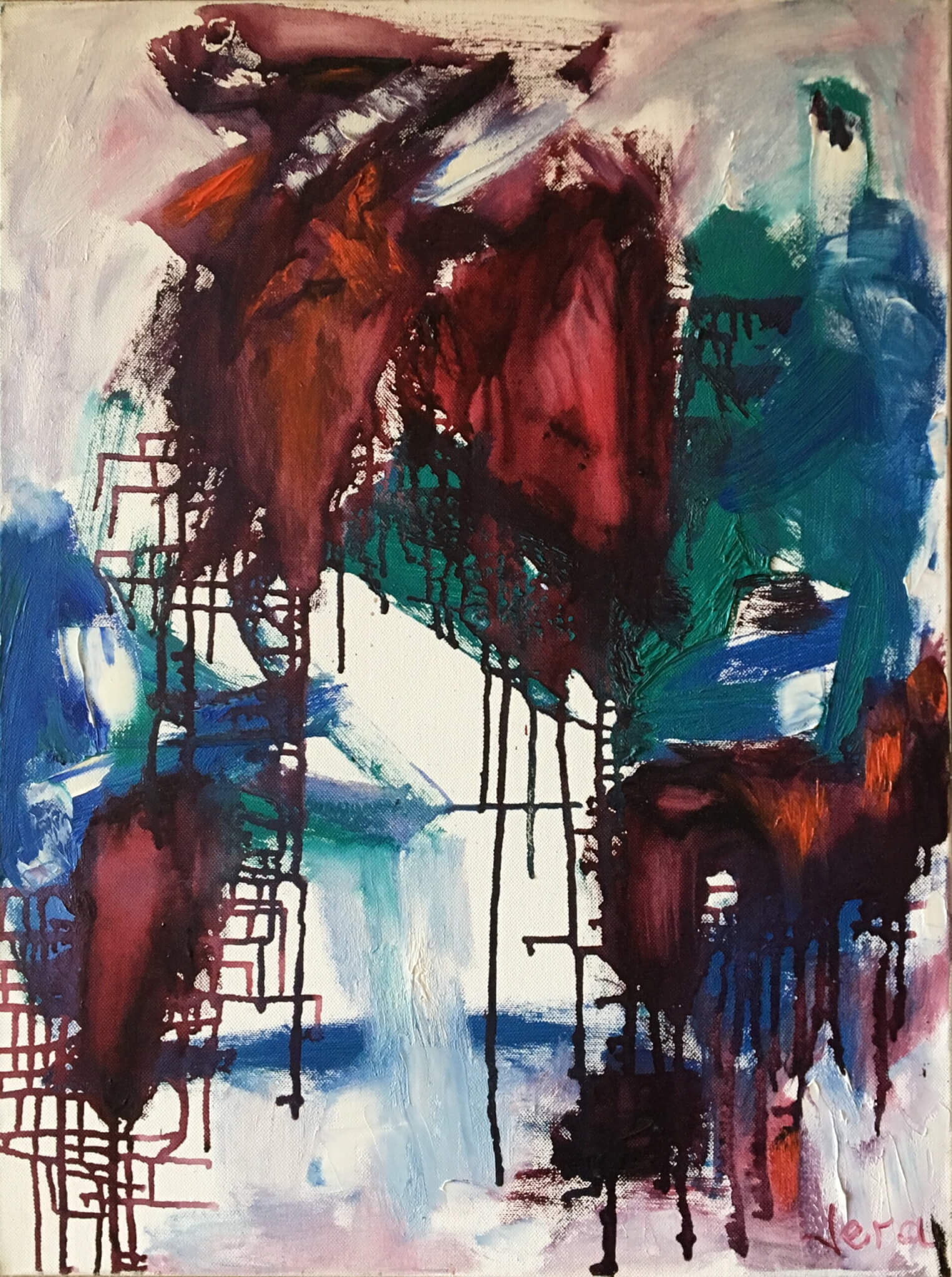 May & June Art Wall: Paintings by Vera Arutyunyan