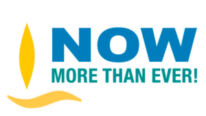 2026 Pledge Drive logo - Now More Than Ever! 16:9 ratio