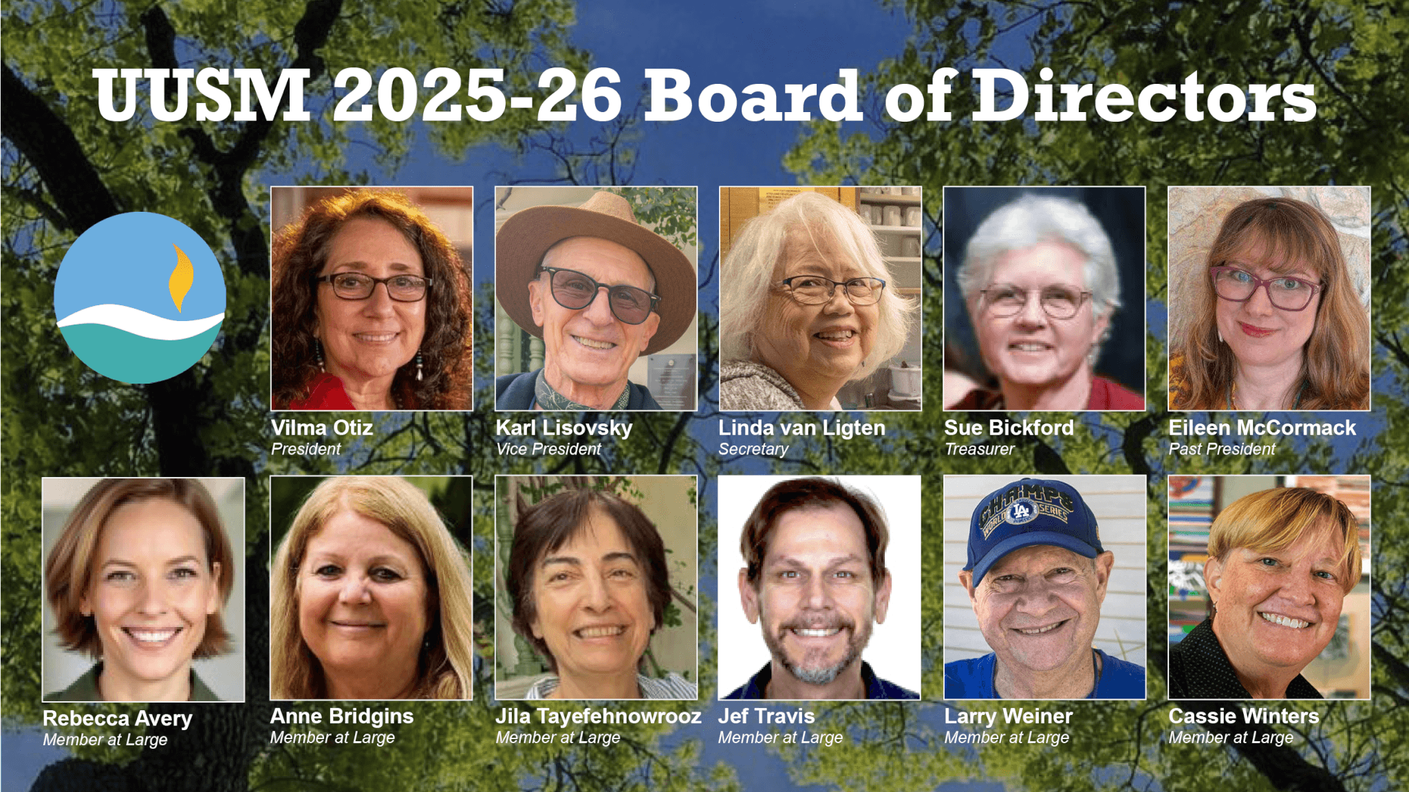 UUSM Board of Directors 2025-2026