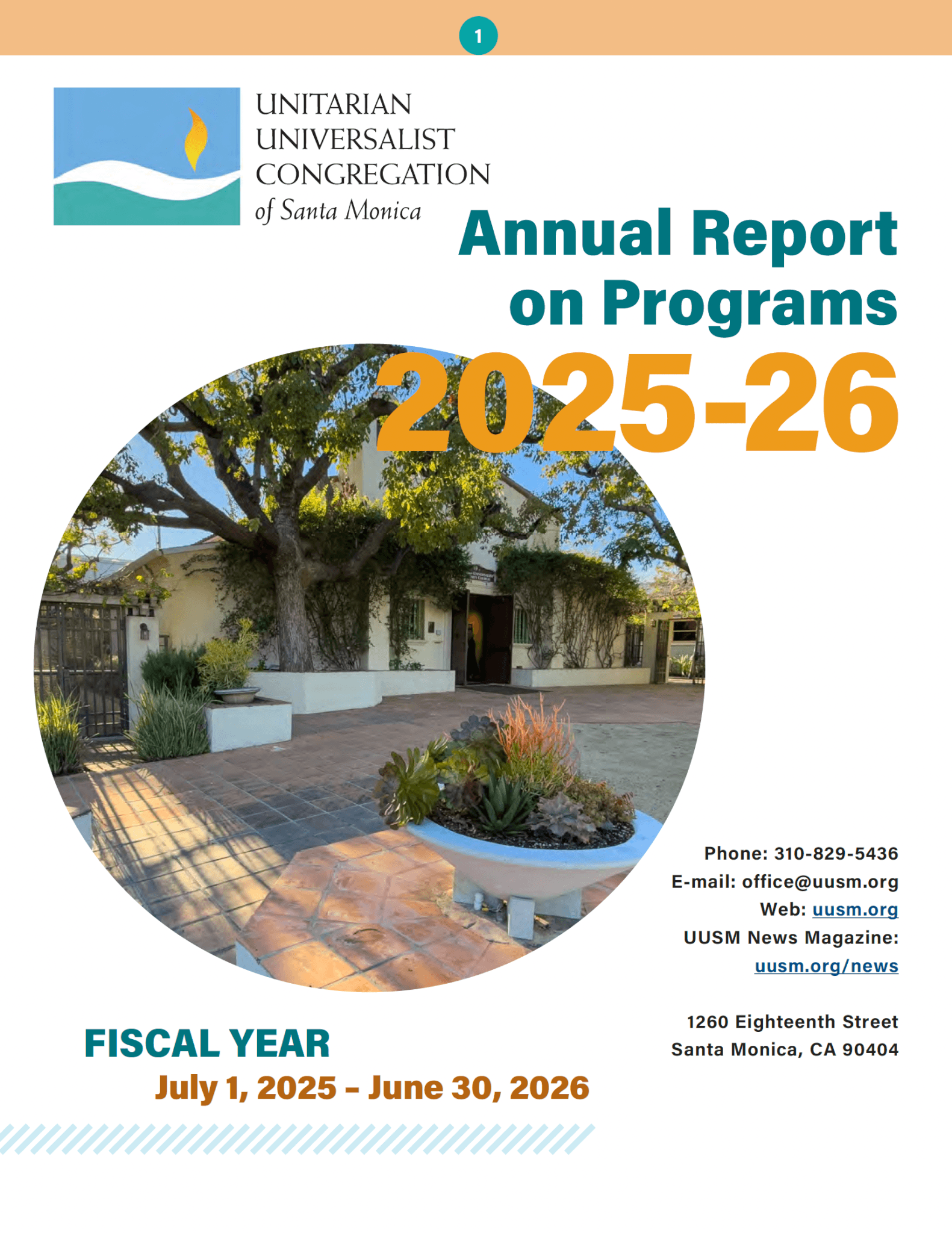 2025-26 Annual Report on Programs